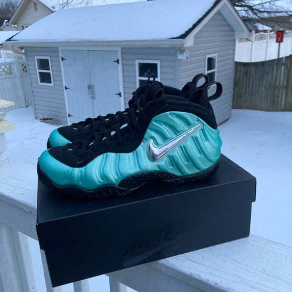 Nike Other - Nike Air Foamposite Pro Electric Blue Size 10 Mens